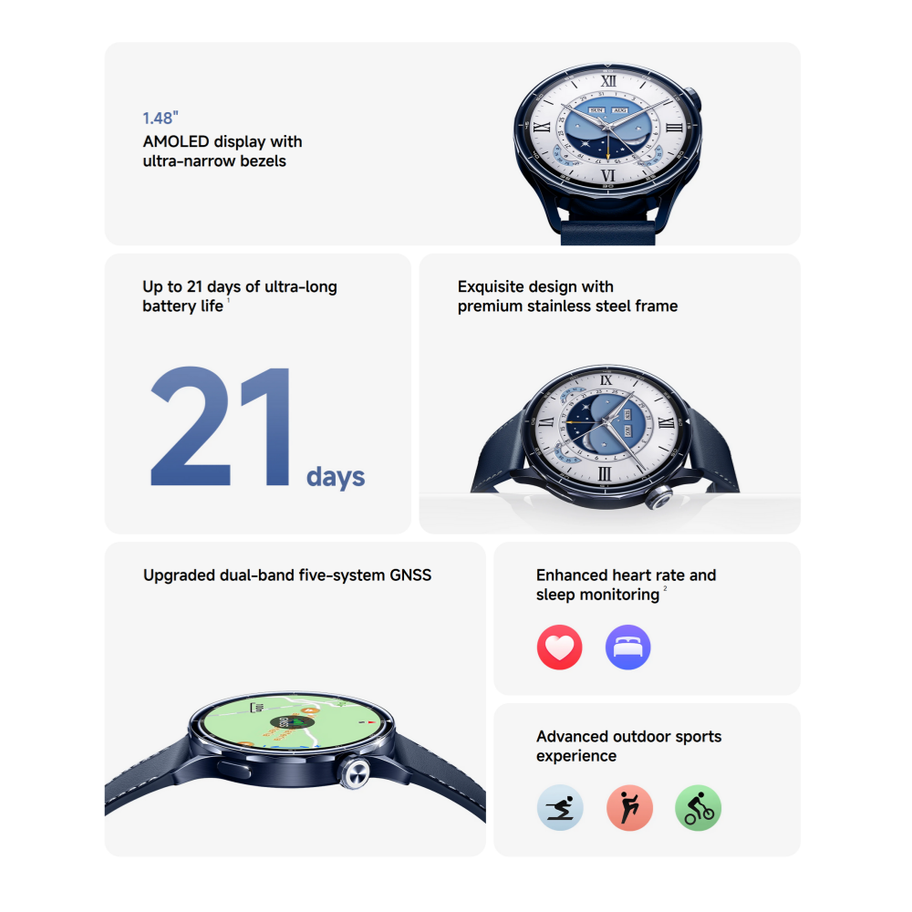 Version Globale Xiaomi Watch S - Timex Watches Smartwatch avis et prix