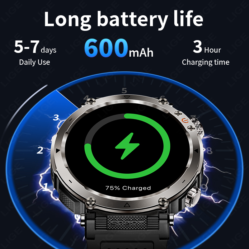 Nouvelle montre connectée mili - Smartwatch New Watches avis et prix
