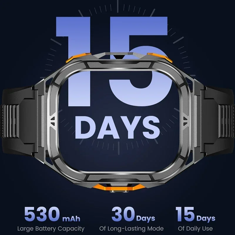 Montre connectée AMOLED de lux - Smartwatch Square Watches For Men avis et prix