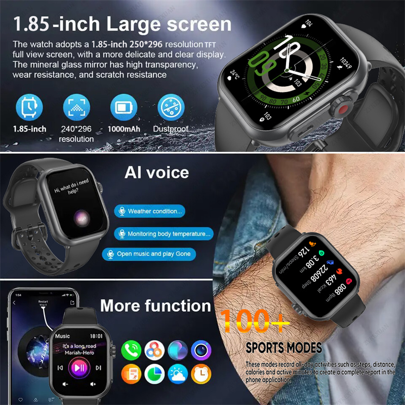 Montre Ultra K62 hommes femmes - Watch Esim avis et prix