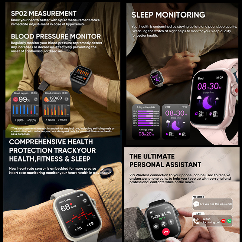 Montre Ultra K62 hommes femmes - Watch Esim avis et prix