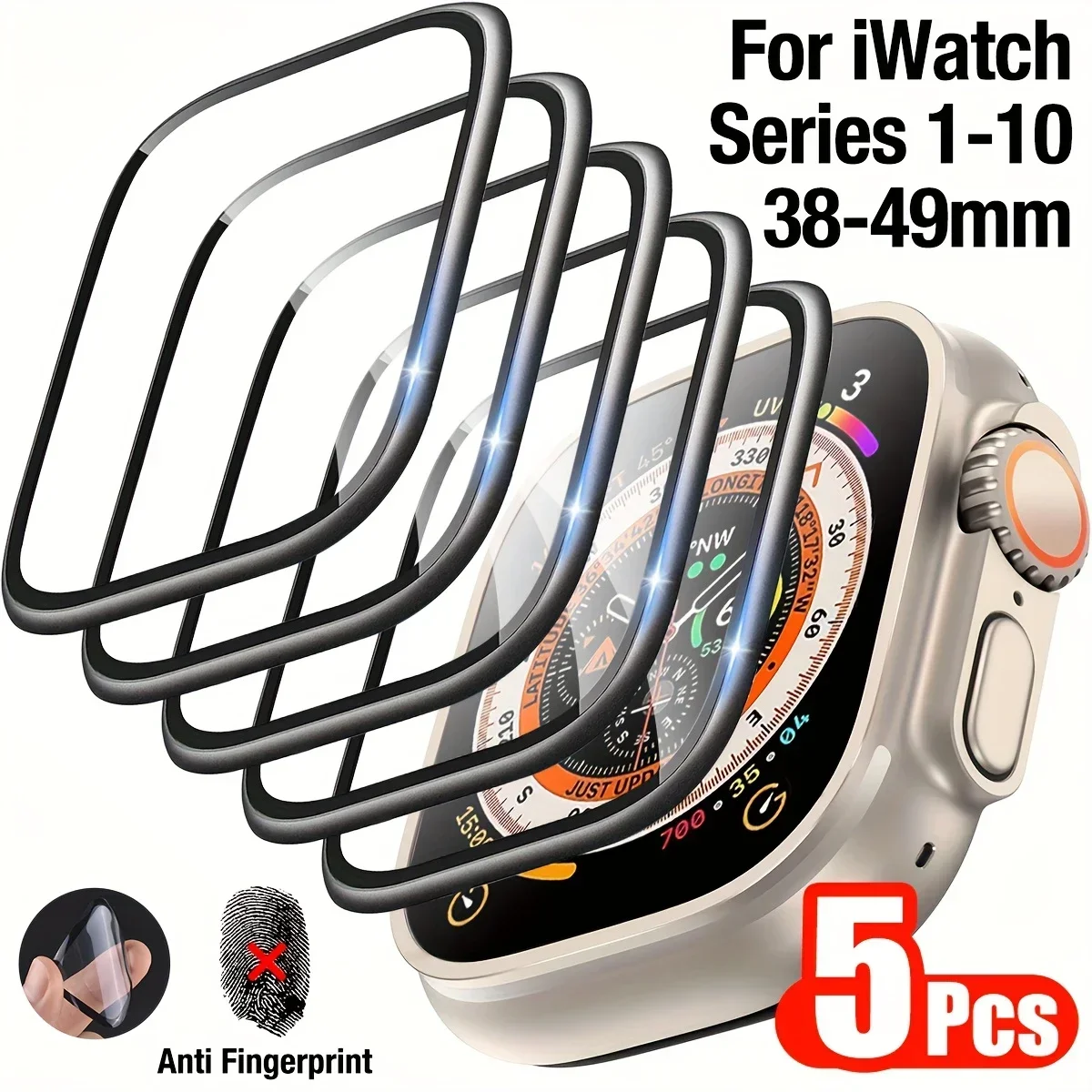 1-5 pièces Film anti-rayures p - Iwatch Smartwatch avis et prix