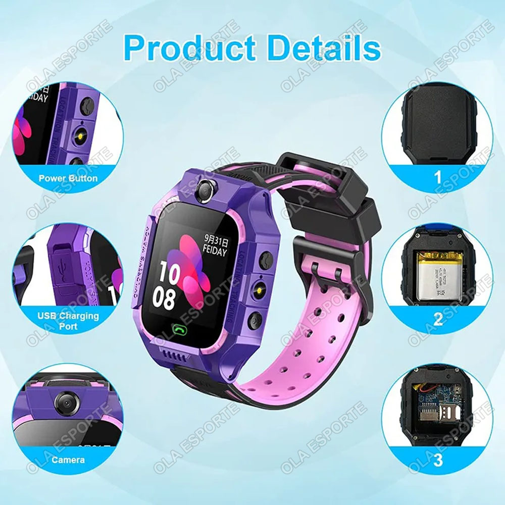 Montre connectée 2G pour enfan - Smartwatch Watches For 12 Year Old Boy avis et prix