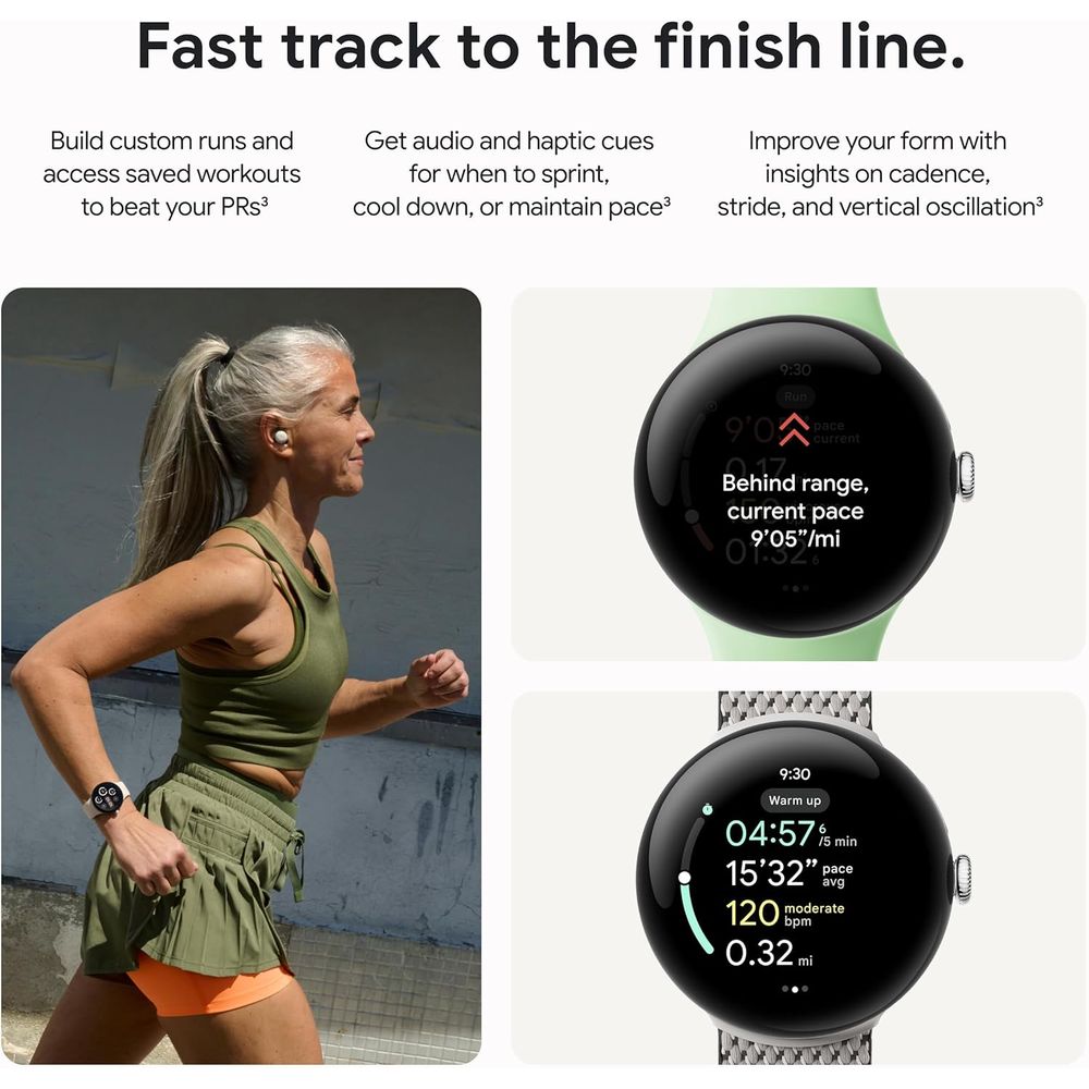 Pixel Watch 3 (45mm) 2024 el - - Smartwatch El avis et prix