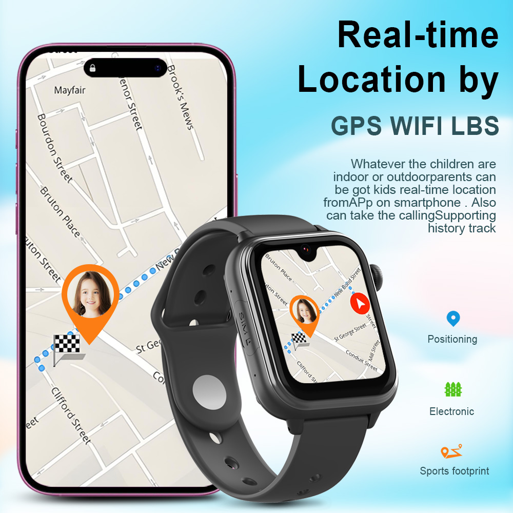 Wonlex KT37 GPS montre intelli - Watch Esim avis et prix