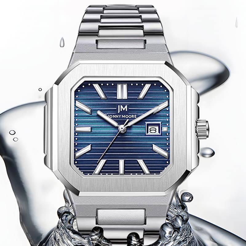 JONNY MOORE K1050 mode luxe ba - Smartwatch Square Watches For Men avis et prix